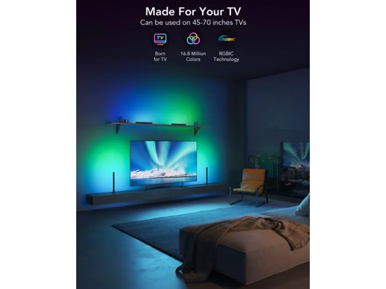 Govee Lichtbalken Flow Plus, RGBIC, WiFi + Bluetooth