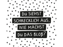 Grafik Werkstatt Message in a Box Schwarzer Humor to go