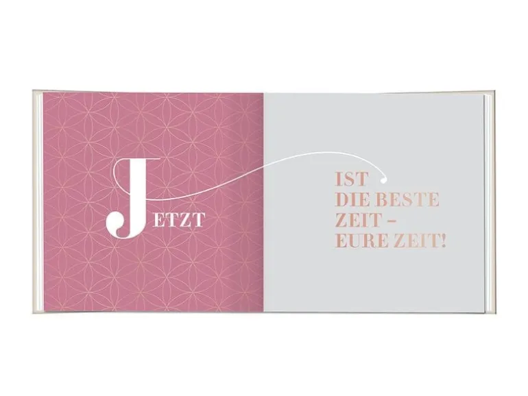 Grafik Werkstatt Minibuch Ihr feiert Hochzeit!