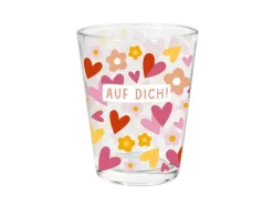 Grafik Werkstatt Schnapsglas Auf dich!