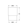 GROHE Zahnbürstenhalter Essentials Transparent