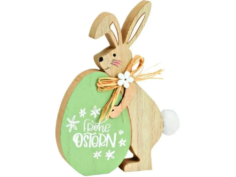 G. Wurm Hase Beige; Hellgrün