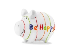 G. Wurm Spardose Be Happy 12.5 x 9 x 9 cm