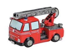 G. Wurm Spardose Feuerwehrwagen 8 x 16 x 10 cm