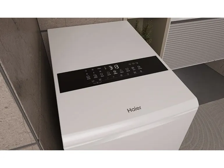Haier Waschmaschine HW90-BPD13386U-S Oben (Toplader)
