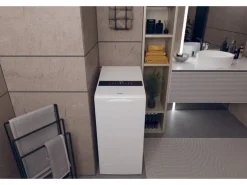 Haier Waschmaschine HW90-BPD13386U-S Oben (Toplader)