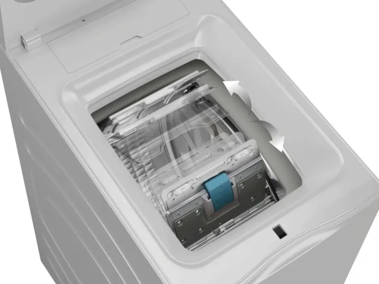 Haier Waschmaschine HW90-BPD13386U-S Oben (Toplader)