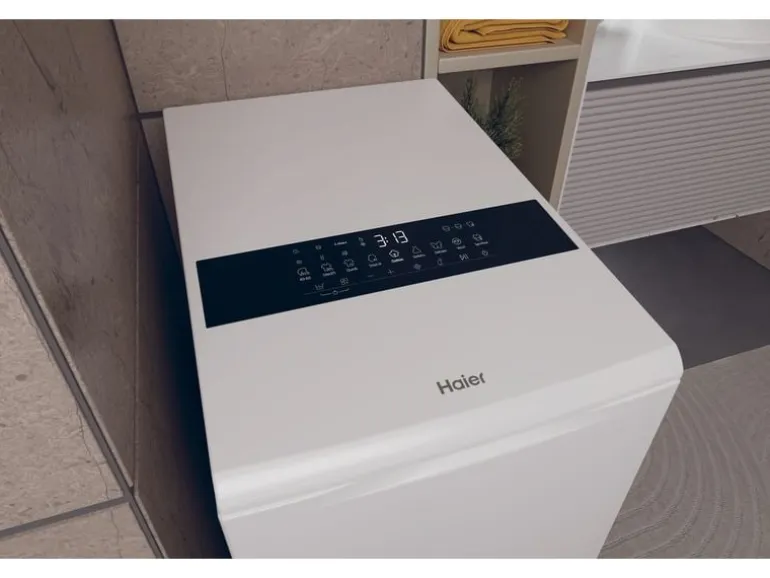Haier Waschmaschine HW90-BPD13386U-S Oben (Toplader)