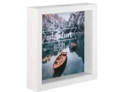 Hama Spardose Adveture 23 x 23 cm, Weiss