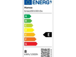 Hansa Schreibtischleuchte LED Breeze 9 W, 3000-5800 Kelvin, Silber