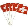 Haushaltsware Partyfähnchen Schweizerkreuz, 5er Pack