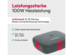 HeatsBox Lunchbox Style Grau