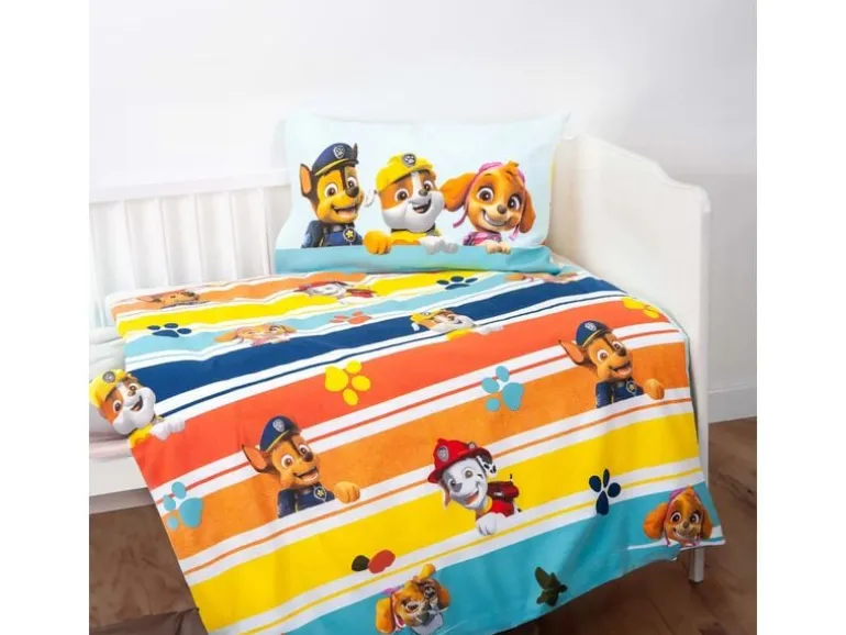 Herding Kinderbettwäsche Paw Patrol 100 x 135 cm + 40 x 60 cm