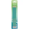 Herlitz Bleistift GREENline Blau-Grün, 4 Stück