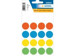 Herma Stickers Klebepunkte Vario Ø 19 mm, Mehrfarbig