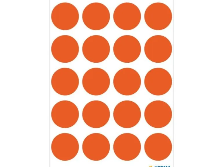 Herma Stickers Klebepunkte Vario Ø 19 mm, Rot