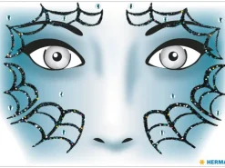 Herma Stickers Tattoos Face Art Spider, 1 Stück