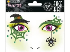 Herma Stickers Tattoos Face Art Hexe, 1 Stück