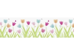 Heyda Fensterbild Tulpen 1 Stück, Mehrfarbig