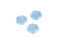HobbyFun Saugnapf mit Haken 5 Stück, Transparent