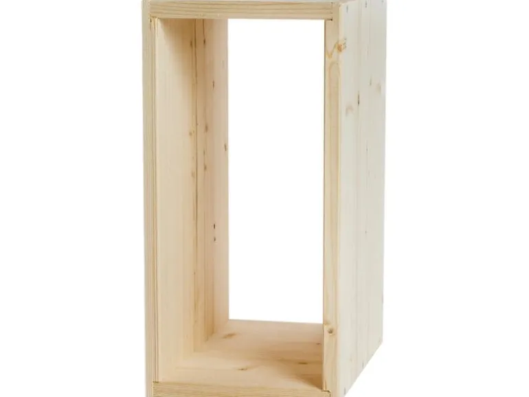 Holz Zollhaus Regal Lotti 20 x 40 x 30 cm, Nature