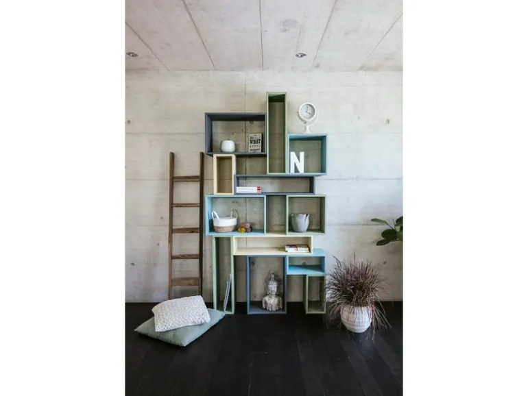Holz Zollhaus Regal Lotti 20 x 40 x 30 cm, Nature
