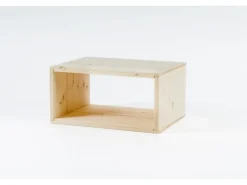 Holz Zollhaus Regal Lotti 20 x 40 x 30 cm, Nature
