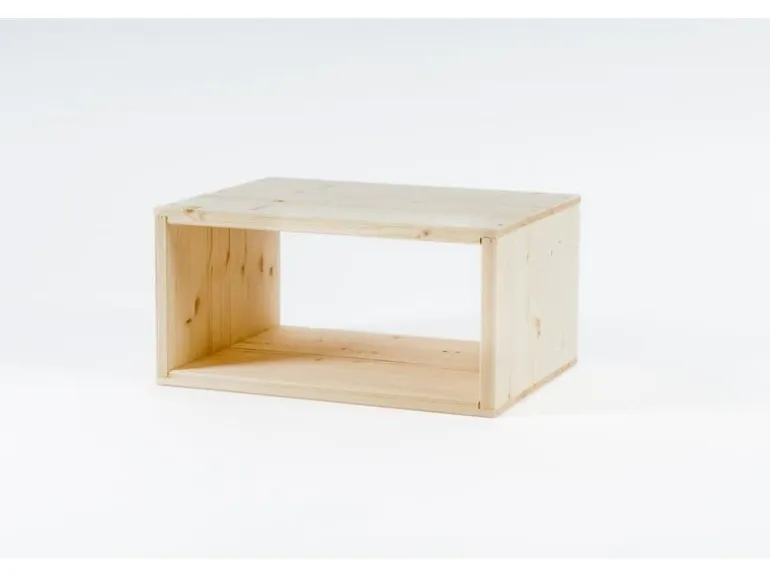Holz Zollhaus Regal Lotti 20 x 40 x 30 cm, Nature