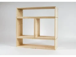 Holz Zollhaus Regal Lotti 20 x 40 x 30 cm, Nature
