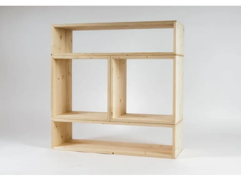 Holz Zollhaus Regal Lotti 20 x 40 x 30 cm, Nature