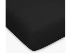 Home Fashion Fixleintuch Jersey Schwarz, 140 x 200
