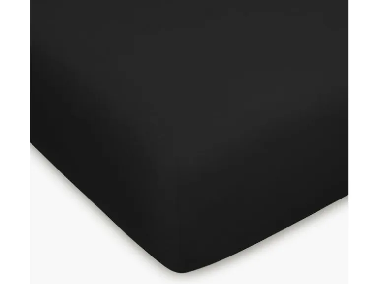 Home Fashion Fixleintuch Jersey Schwarz, 140 x 200