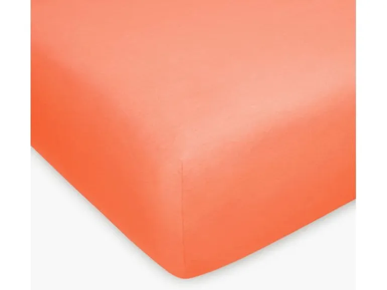 Home Fashion Fixleintuch Jersey Coral, 180 x 200 cm