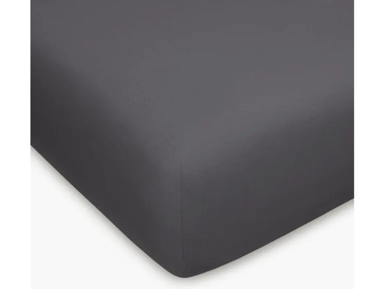 Home Fashion Fixleintuch Jersey titan, 180-200 x 200 cm Baumwolle