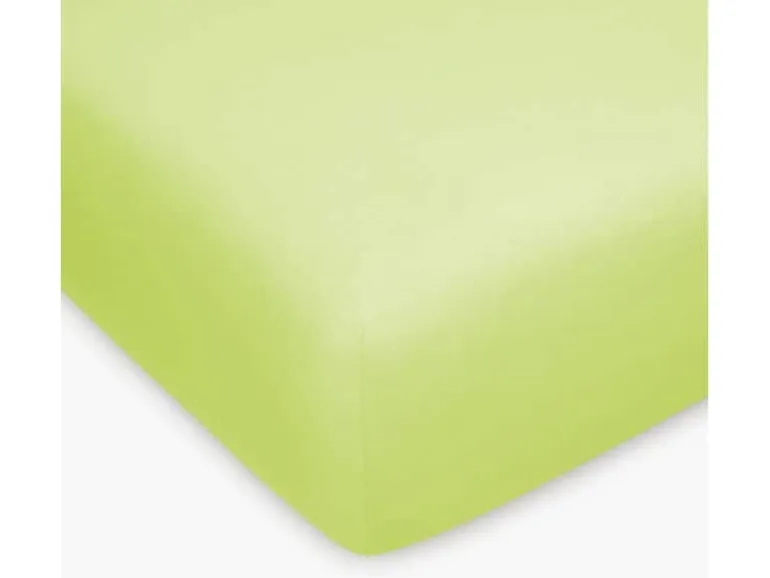 Home Fashion Fixleintuch Jersey Grün, 90 x 200 cm