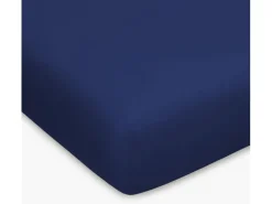 Home Fashion Fixleintuch Jersey Marineblau, 90-100 x 200 cm