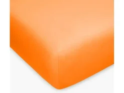 Home Fashion Fixleintuch Jersey orange, 140-160 x 200 cm Baumwolle