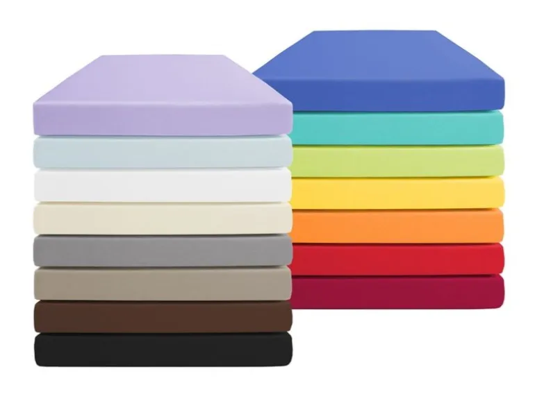 Home Fashion Fixleintuch Jersey türkis, 140-160 x 200 cm Baumwolle