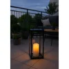 Home Fashion Laterne Laterne 30 cm, Schwarz