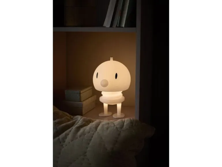 Hoptimist Tischleuchte Soft PE-Lampe XL, 15 x 15 x 23 cm, Weiss
