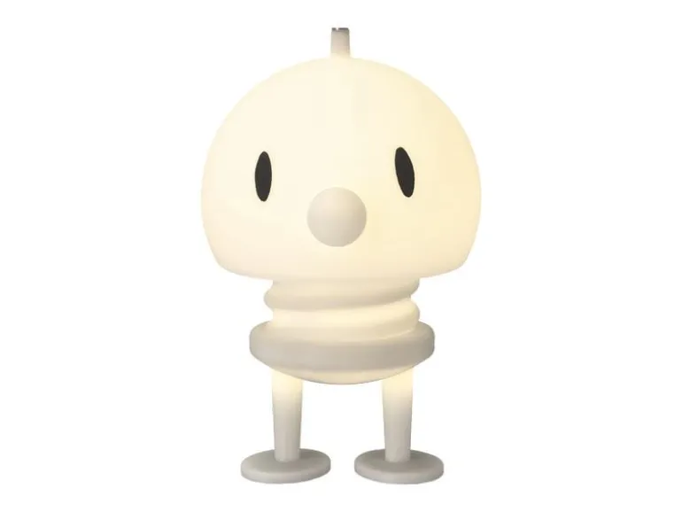 Hoptimist Tischleuchte Soft PE-Lampe XL, 15 x 15 x 23 cm, Weiss