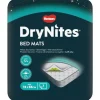 Huggies Matratzenschutz Dry Nites 88 x 78 cm, Weiss