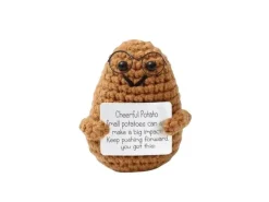 I AM CREATIVE Glücksbringer Positiv Potato mit Brille