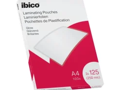 Ibico Laminierfolie Premium A4 125 µm, glänzend, 4 x 100 Stück