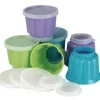 Ibili Puddingform 7.3 cm, Blau/Grün/Violett