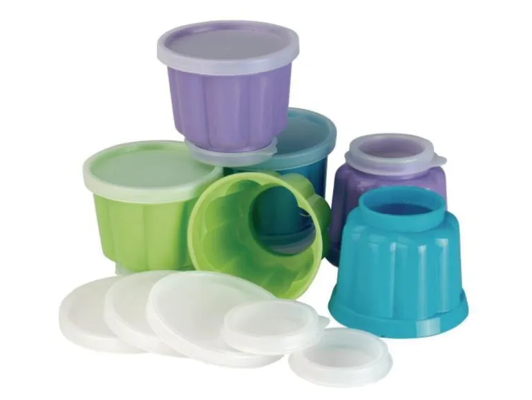Ibili Puddingform 7.3 cm, Blau/Grün/Violett