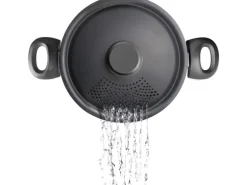 Ibili Spaghettitopf mit Ausgussdeckel 22 cm