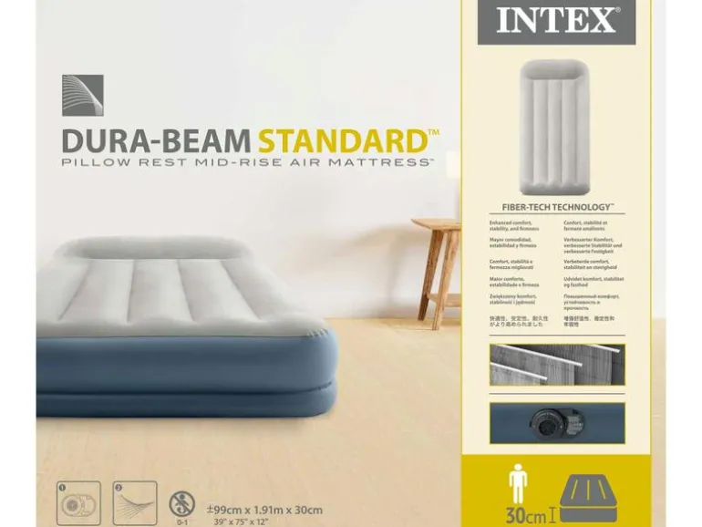 Intex Dura Beam Standard MidRise Twin 99 x 191 x 30 cm
