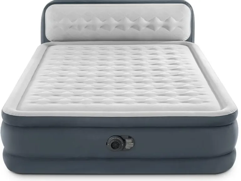Intex Luftbett Dura Beam mit Headboard Queen 152 x 236 x 46 cm