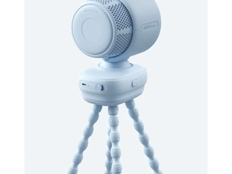 Jisulife Kinderwagen Ventilator Fan 3 Blau